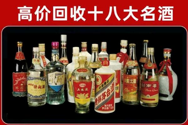 颍州回收铁盖茅台酒